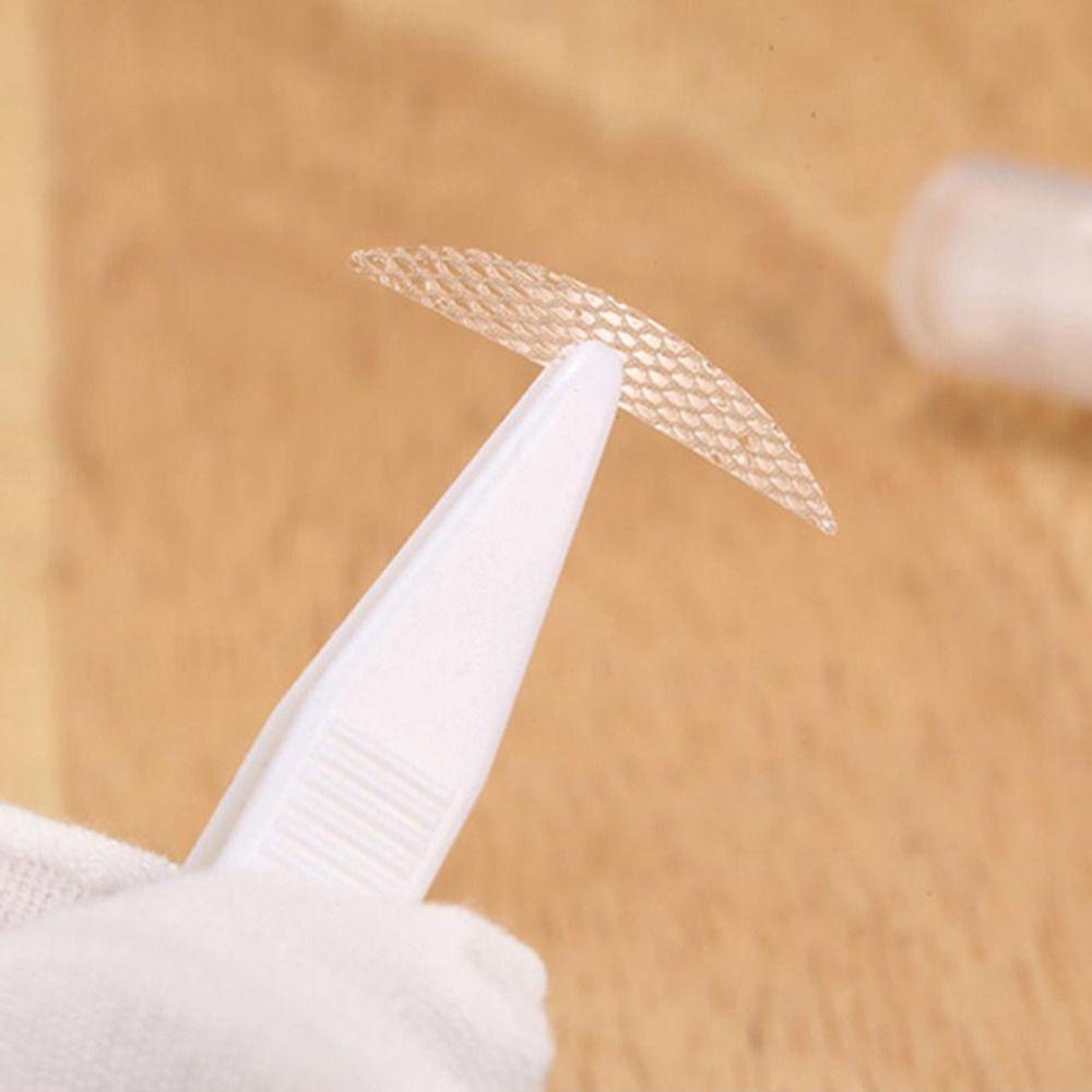 200 párů s pomocným nástrojem Lace Mesh Nálepka na oční víčko Nálepky na neviditelné oční víčko Krása