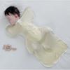 Newborn Sleep Sack With Mesh Fabric Anti Startle Swaddle Wing Sleeves Lightweight Breathable Baby Sleeping Bag
