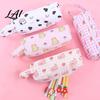 Fun Kids Desk Accessories Cartoon Pencil Case Large Capacity Pet Shape Pouch for Girls Playful Cute Stationery Bag School And Travel Storage