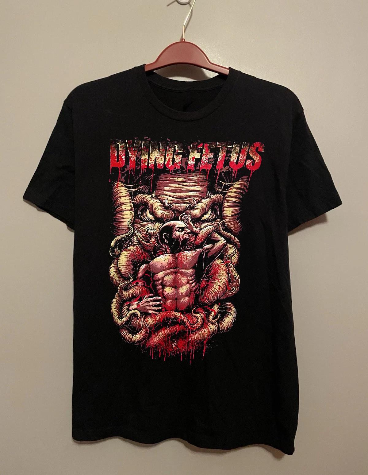 

Редкая футболка Dying Fetus Band Metal Death S-5XL 2F1281 M