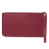 Women's Vintage Long Wallet PU Leather Zipper Soild Color Large Capacity Card Holder Clutch Purse Bag