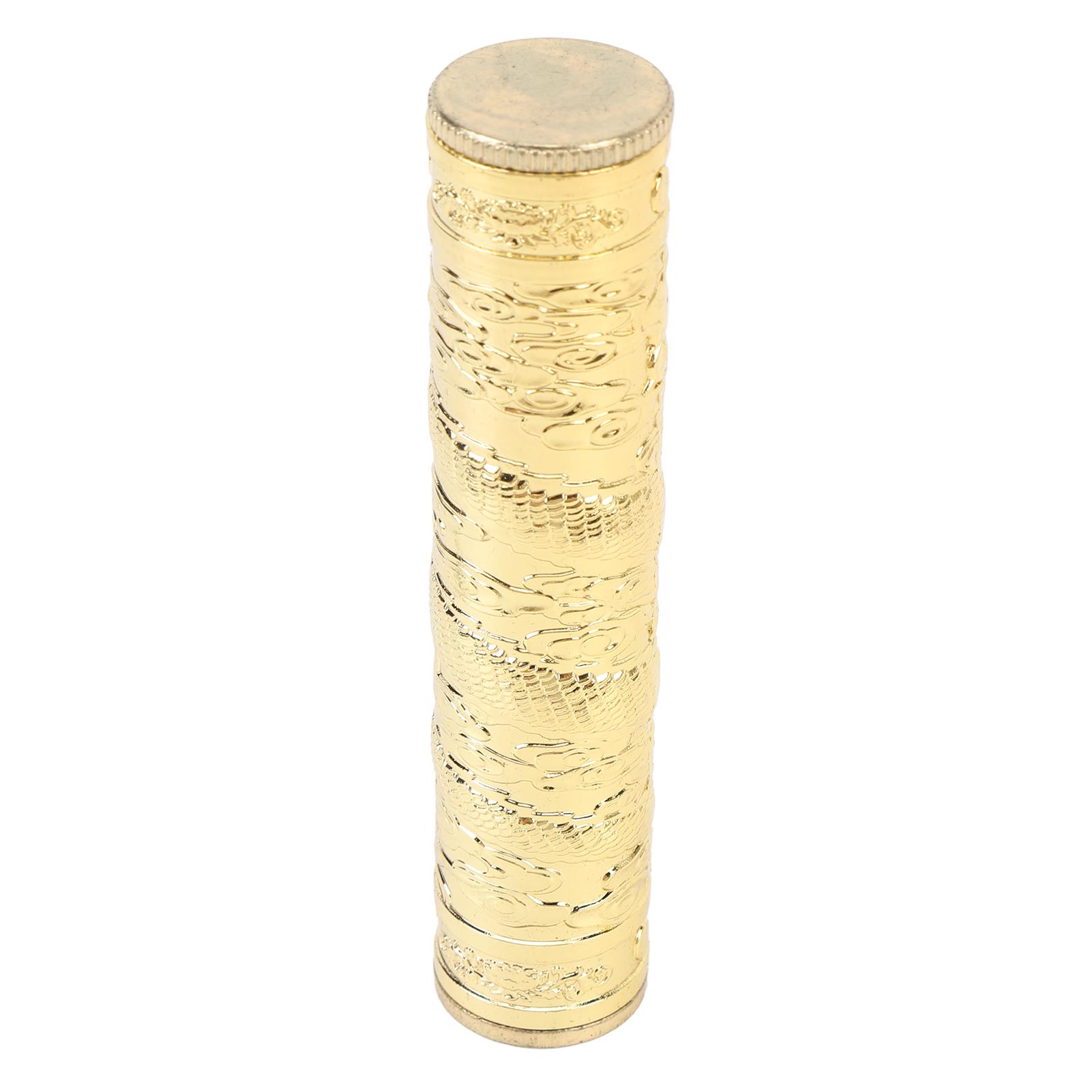 

Metal Tube Container EmNaBossed Pattern Water Proof Sled Storage Tube for Outdoor Camping Travel