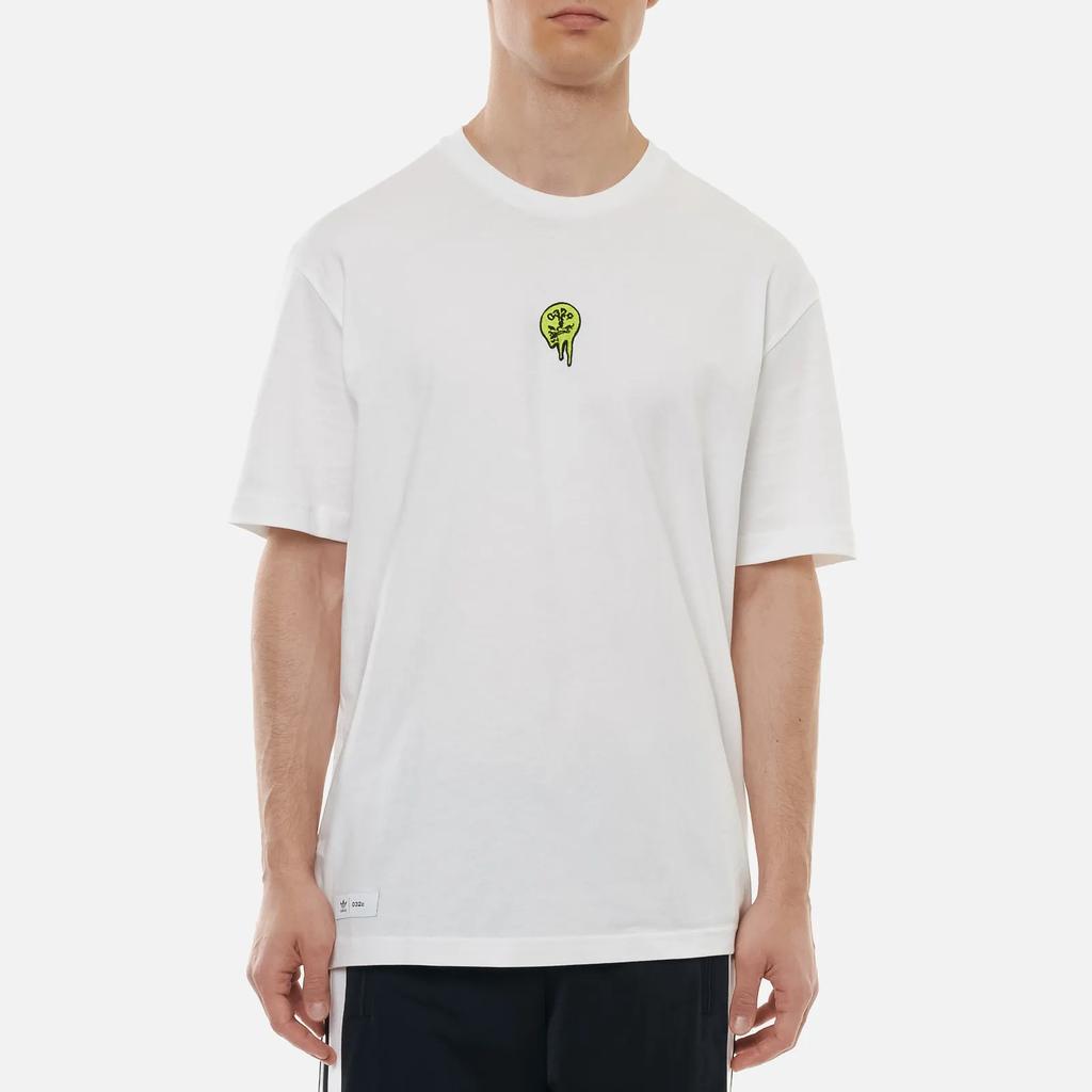 adidas 032C Crew Neck Short Sleeve T-Shirt Men Tops White GK5096