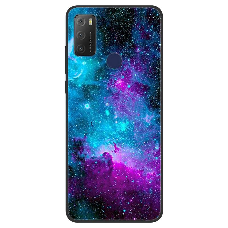 For TCL 20Y Case Girl Cat Flower Soft Silicone Back Wolf Shell for TCL 20E 6125F Fundas Phone Cover For TCL20Y 6156D 20 E Coque