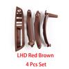 Poignée de porte intérieure conducteur principale pour voiture LHD RHD, lot de 4 pièces pour BMW E70 E71 X5 X6