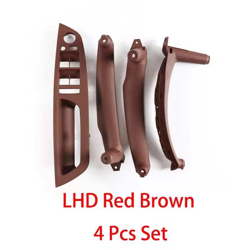 Poignée de porte intérieure conducteur principale pour voiture LHD RHD, lot de 4 pièces pour BMW E70 E71 X5 X6