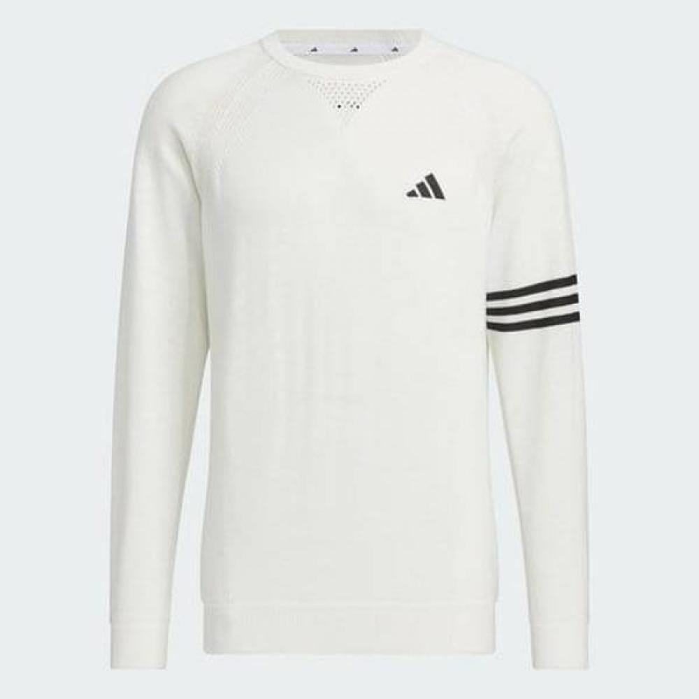 

Adidas Golf 2024 SS Men S Golf 3S Длинный рукав Пуловер Свитер In9049 IN9049 (white)/L (100)