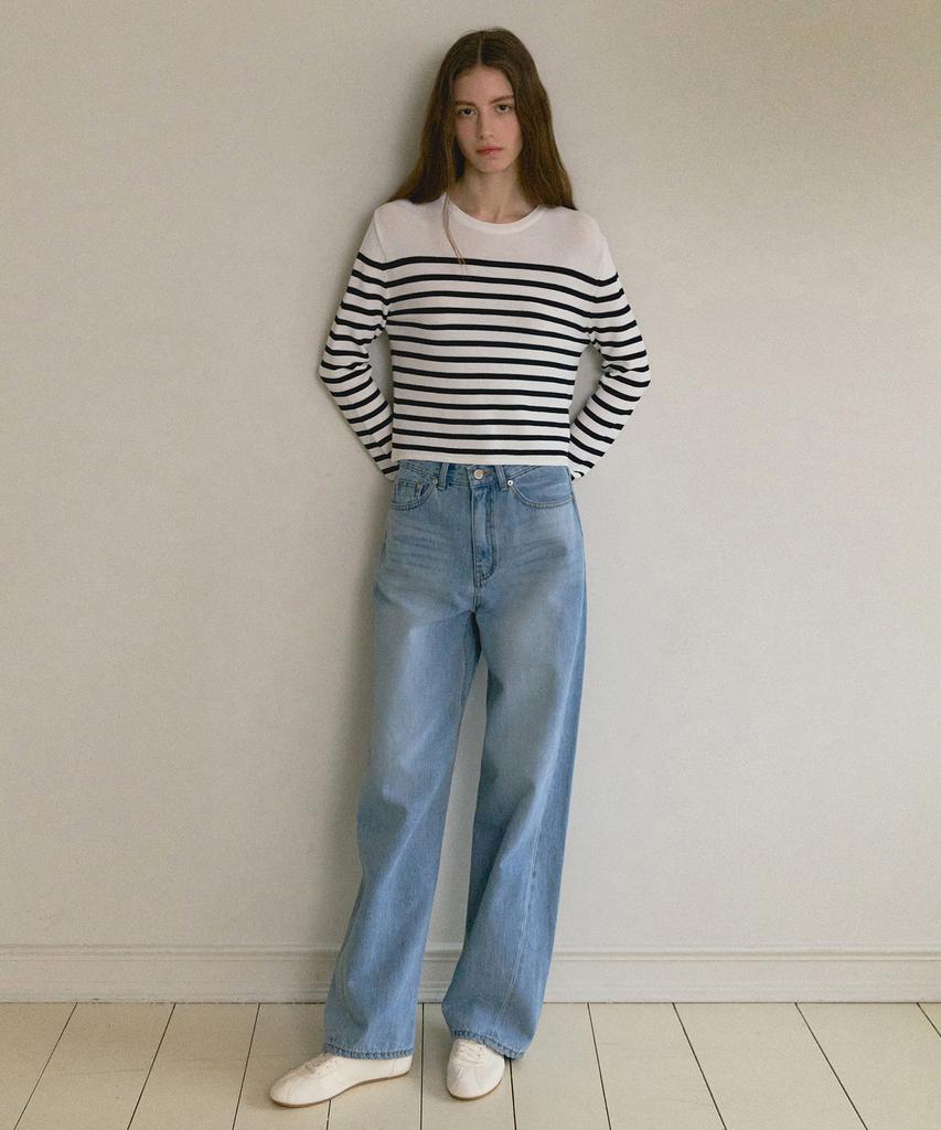 OCTETTE Marin Unbalance Crop Knit