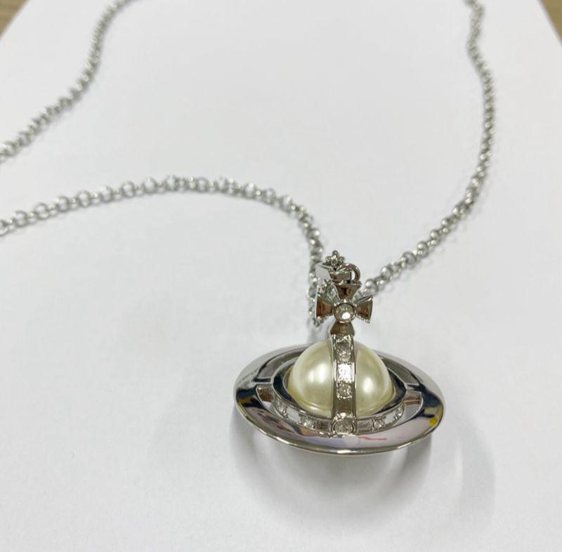 Grote Sprankelende Zirconia Driedimensionale Bol Hanger Ketting