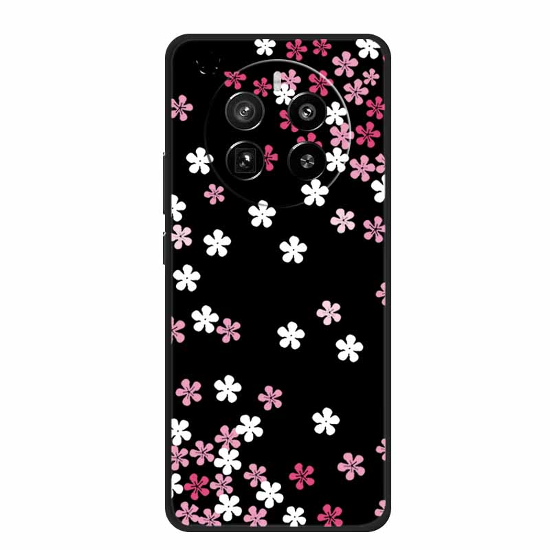 Funda For Honor Magic7 Pro Case Cute Cartoon Black Silicone Soft Phone Cases For Honor Magic 7 Pro Back Cover Case 7Pro Coque