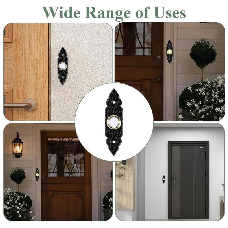 Kabel Türknopf Leuchtend Nachtsicht Universelles System Passend Messing Stabile Zinklegierungen Konstruktion