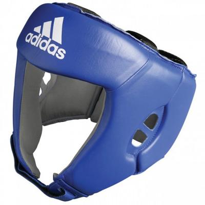 Adidas AIBA zugelassener Boxhelm Blau L