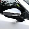 For Mazda 3 Axela BP - 2024 2025 Carbon Fiber Car Rearview Mirror Cover Trim Side Wing Mirror Cap Overlay Accessories