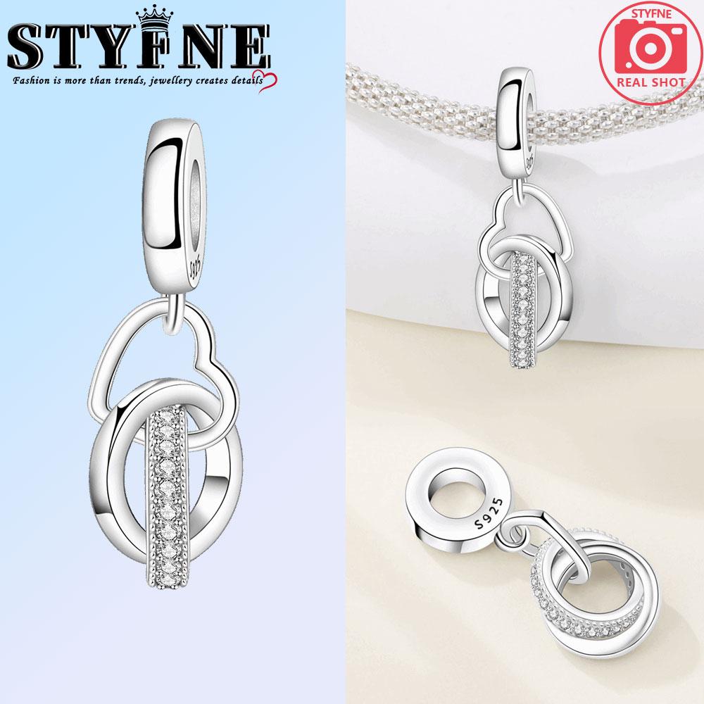 

copper Merry Christmas Snowflake Cross Hanging Pearls Charm Bead Charms Bead Charms Pendant for Authentic Bracelets Woman Girl Jewellery