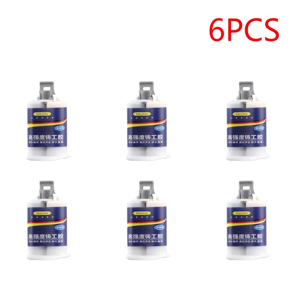 50/100g Metal Repair Glue AB Glue Strong Bond Sealant Glue Heat Resistance Metal Repair Adhesive Industrial Casting Agent