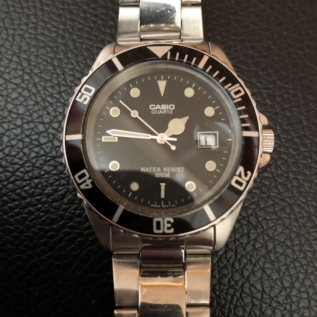 

[USED] Fully functional Casio Diver Submariner model quartz movement, rare re-imported.