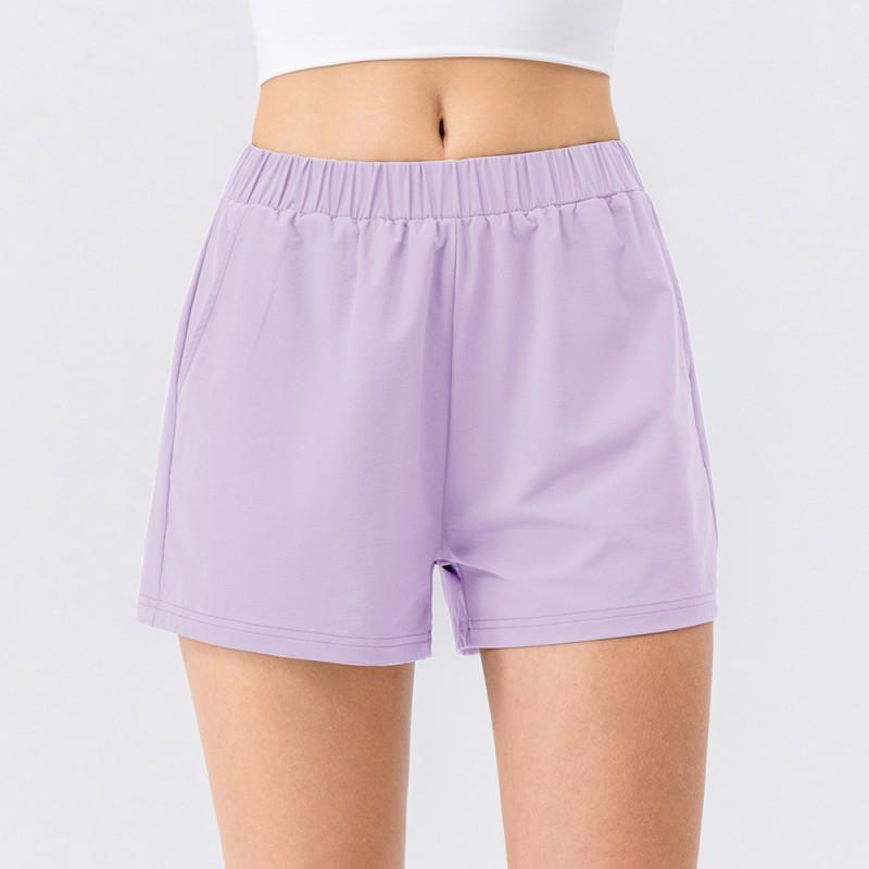 Womens High-Waist Loose Sport Shorts Quick-Dry Running Gym Workout Summer Spring Fall