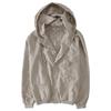 Men's Hooded Linen Jacket - Casual Spring/Autumn Coat, Loose Fit, Youth Trend, Cotton Blend (Y201)