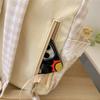 Mochila Escolar Xadrez para Estudantes Mochila Feminina