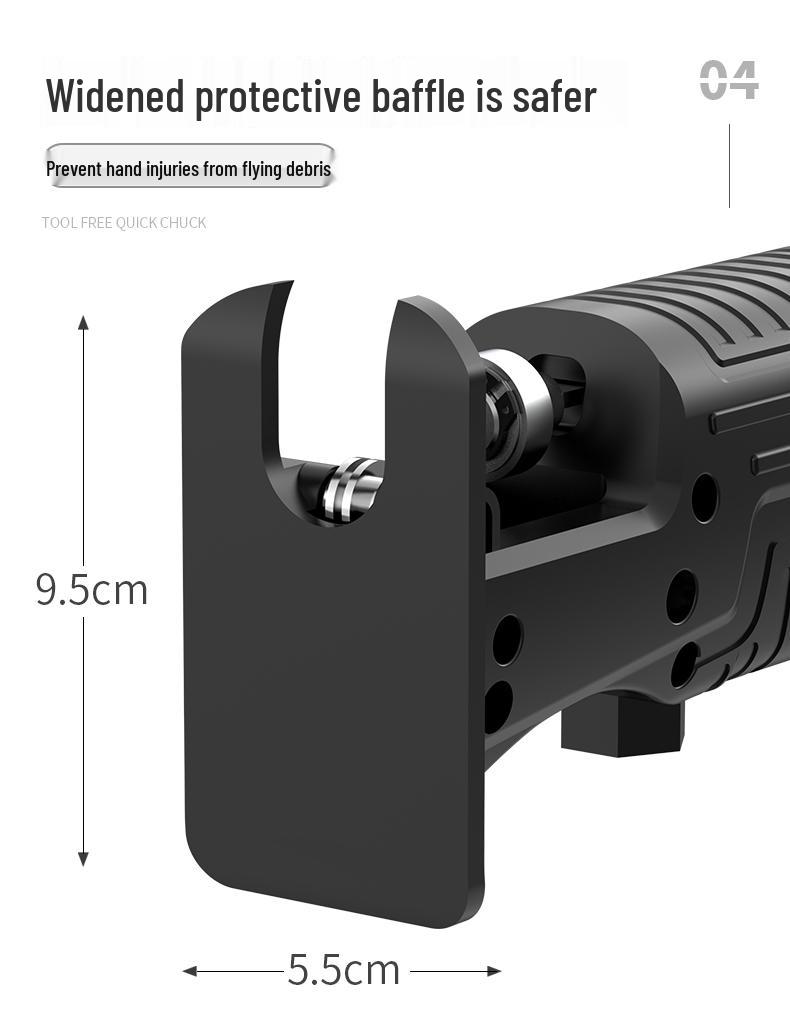 Electric Drill to Chainsaw Conversion Kit: Compact Reciprocating Saw for Home Woodworking