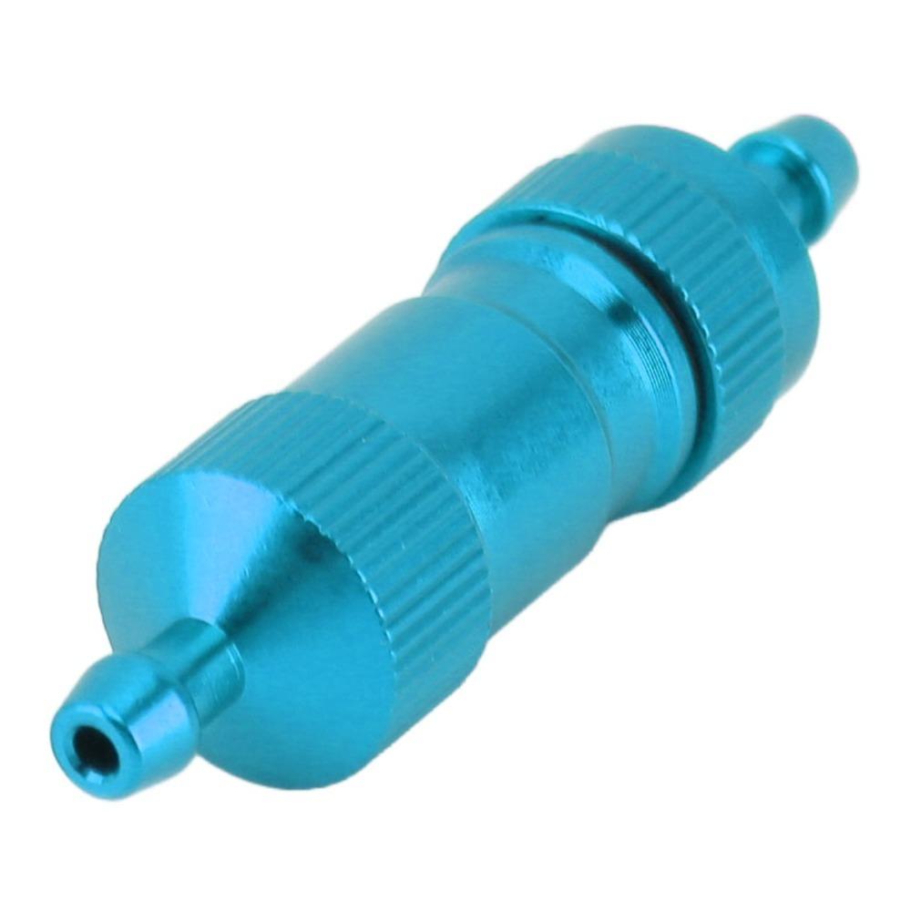 2 Pcs Metal RC Fuel Filter Copper Filter Element Universal Fuel Filter RC Engine Fuel Filter RC Car