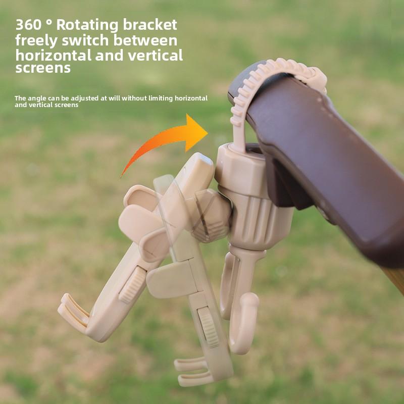 Universal Hook & Phone Holder - for Baby Strollers, Electric Bikes, and Stroller Hooks, Multi - function Hanging Bag Hook