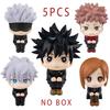 7-9cm Anime Jujutsu Kaisen Figure Itadori Yuji Gojo Satori Fushiguro Megumi Kugisaki Kawaii Toy Car Decoration PVC Model Gift