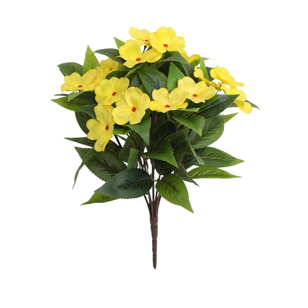 Sztuczne Kwiaty Azalia Niecierpek Dekoracja Domu Na Zewnątrz Dziedziniec Ogrodzenie Bonsai Sztuczne Kwiaty