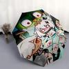1pc Outdoor Umbrella with Anime Characters - Automatic Opening/Closing, Portable 3-Fold Design, 8-Rib Iron Frame - Perfect Gift for Fans, Travele