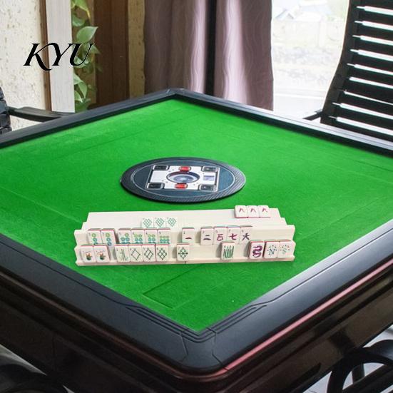 Space Saving Mahjong Organizers 1/2/4Pcs Folding Double Rack, 2 Player Tile Holder Supplies for Up To 1.5 Inches Tiles, Portable Game Accessory