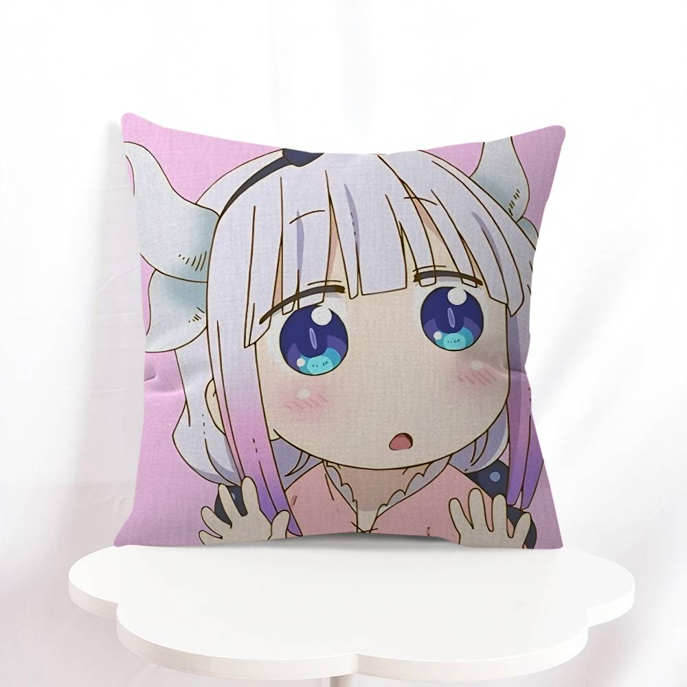 K-Kanna Kamui Cartoon Pillow Cover For Bedroom Room And Living Room Sofa Decorative Cushion Cover