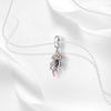 Ahthen Copper Bead Charms Jellyfish Dangle Charm Fit Snake Chain Bracelets Necklaces for Women Jewellery Making