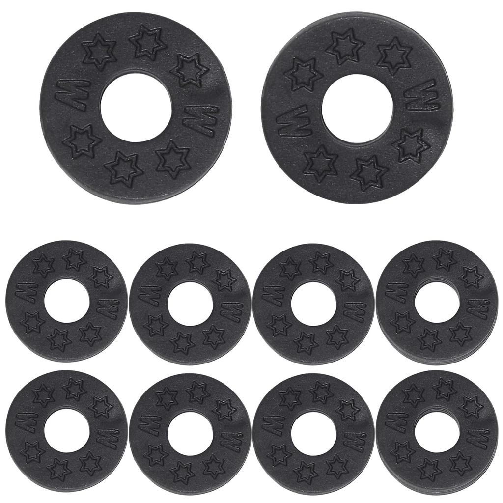 Stoooduo Guitar Strap Guitar Strap Securing Strap Lock Instrument Locks, 10-Pack, Silicone, Pins, Pins, Accessories, Anti-Drop