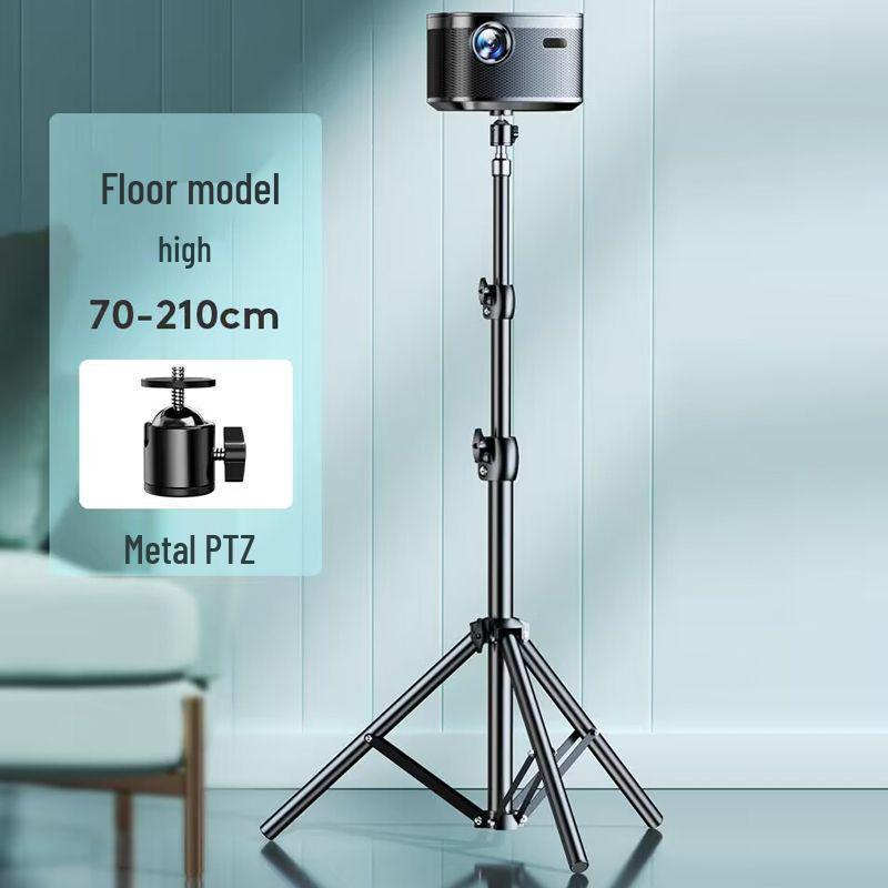 Compact Telescopic Tripod Projector Stand with Tray