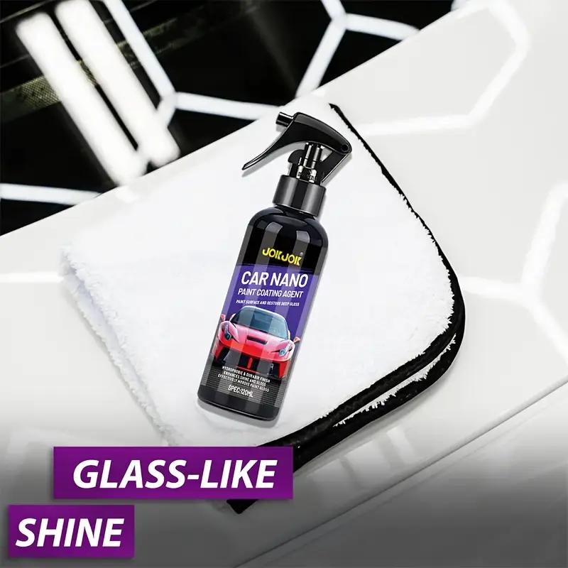 3-in-1 Car Ceramic Nano Coating Liquid Polish-Waterproof Layer and Paint Protection,Stylish Bottle Design,Ceramic-based Product