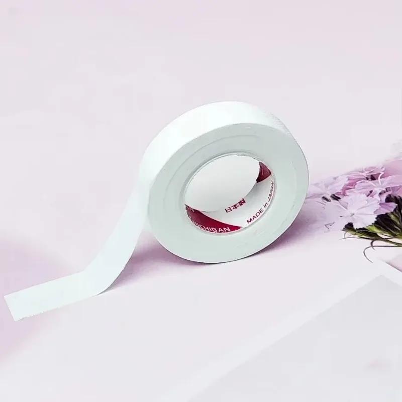6 Rolls Japanese Insulating Tape for Eyelash Extension Lint Free Under Eye Pads Breathable Non-woven Tape Paper Eyelash Patch