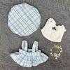 Cute Doll T-shirt Headband Sports Casual Mini Clothes Suits New Doll Hoodies  10cm Cotton Doll