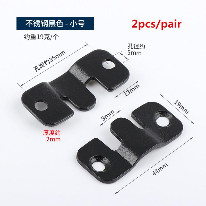 4pcs Stainless Steel Heavy Duty Picture Frame Hanger Photo Display Hooks Bed Interlocking Hanging Fasteners Furniture or