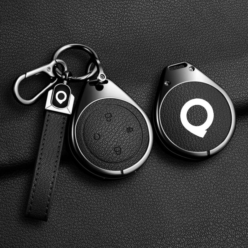 Interior Mouldings Zinc Alloy Car Remote Key Case Cover For Great Wall Ower Mountains Seas POER Truck GWM P Series Pickup 2023 K