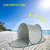 Strandzelt Pop-up-Zelt Sommer Meer Sonnenschutz Garten Outdoor Wasserzelt