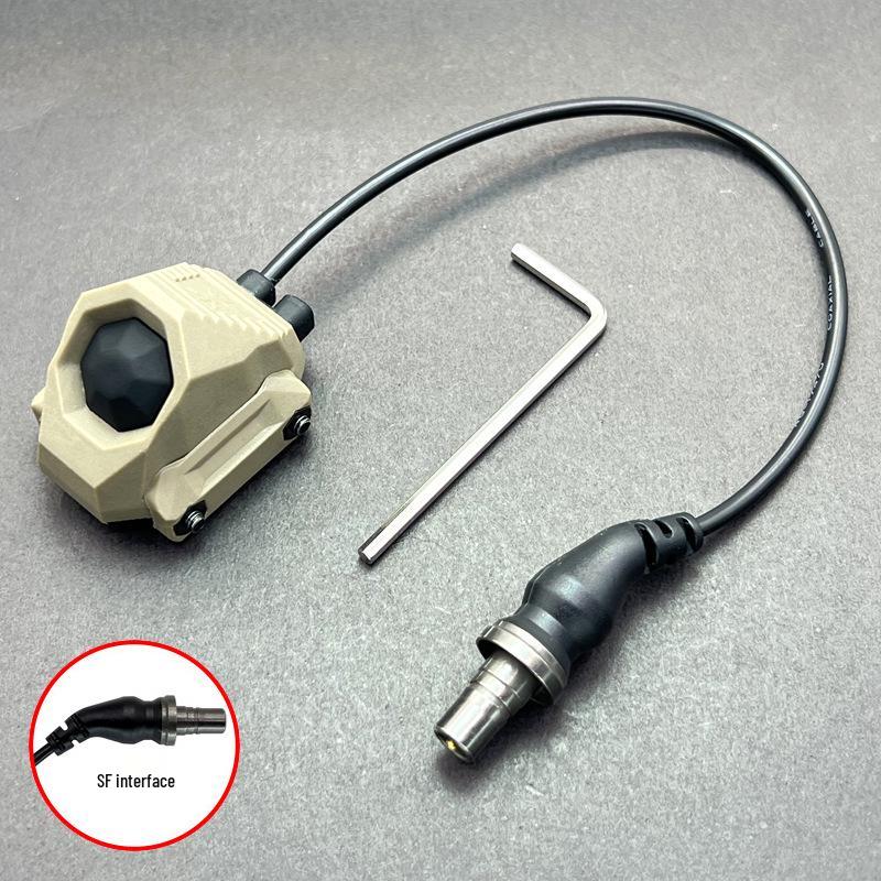 Axon-SL Tactical Flashlight: High-Brightness M300A/M600C with Dual-Function Remote Switch Tail Cap