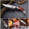 Portable Fruit Knife Stainless Steel Folding Knife Fruit Cutting Knife Pocket Knife for Kitchen Small Knives Utility Knife
