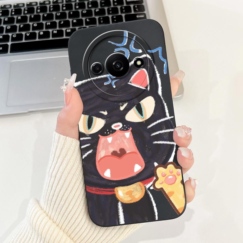 For Xiaomi Redmi A3 4G Case Luxury Art Painted Cover For Redmi A3 A2 A1 RedmiA3 RedmiA1 Phone Casing Soft Fundas ShockProof