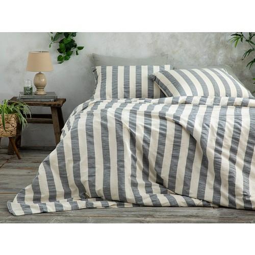 

English Home Billowy Gofre Комплект пододеяльников King Size 240X220 см Темно-синий