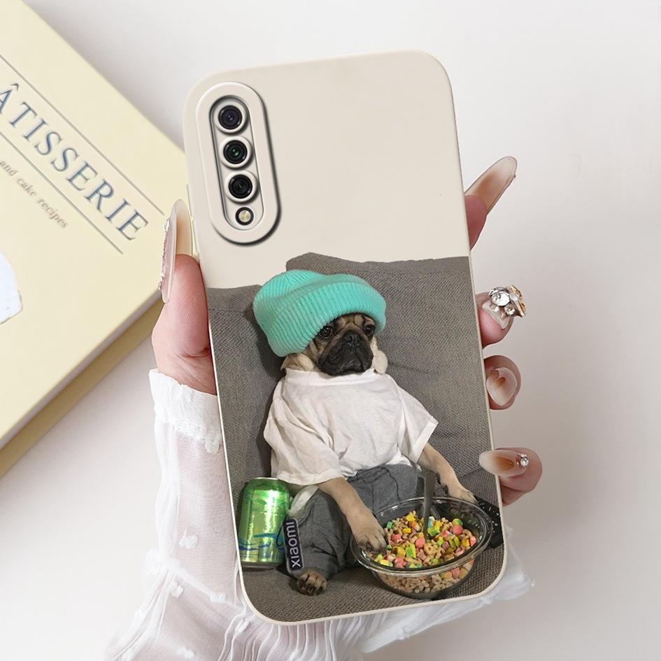 For Xiaomi Mi A3 Case MiA3 Shockproof Cover Cute Cartoon Panda Rabbit Soft Silicone Matte TPU Phone Case For Xiaomi Mi CC9e Capa