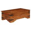 Day and Night - Day and Night Coffee Table Solid Acacia Wood Honey Finish 110x55x35 Cm