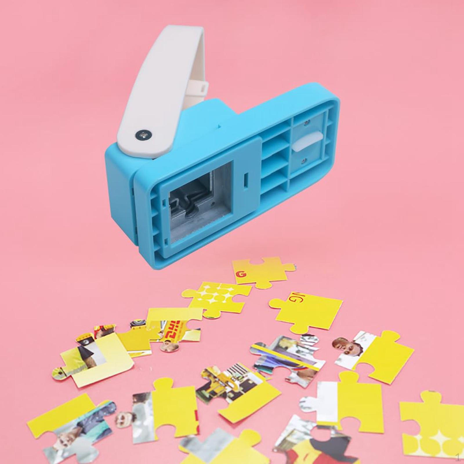 

Embosser Puzzle Making Machine with Little Effort Toy Jigsaw Piece Cutter Puncher for Photos