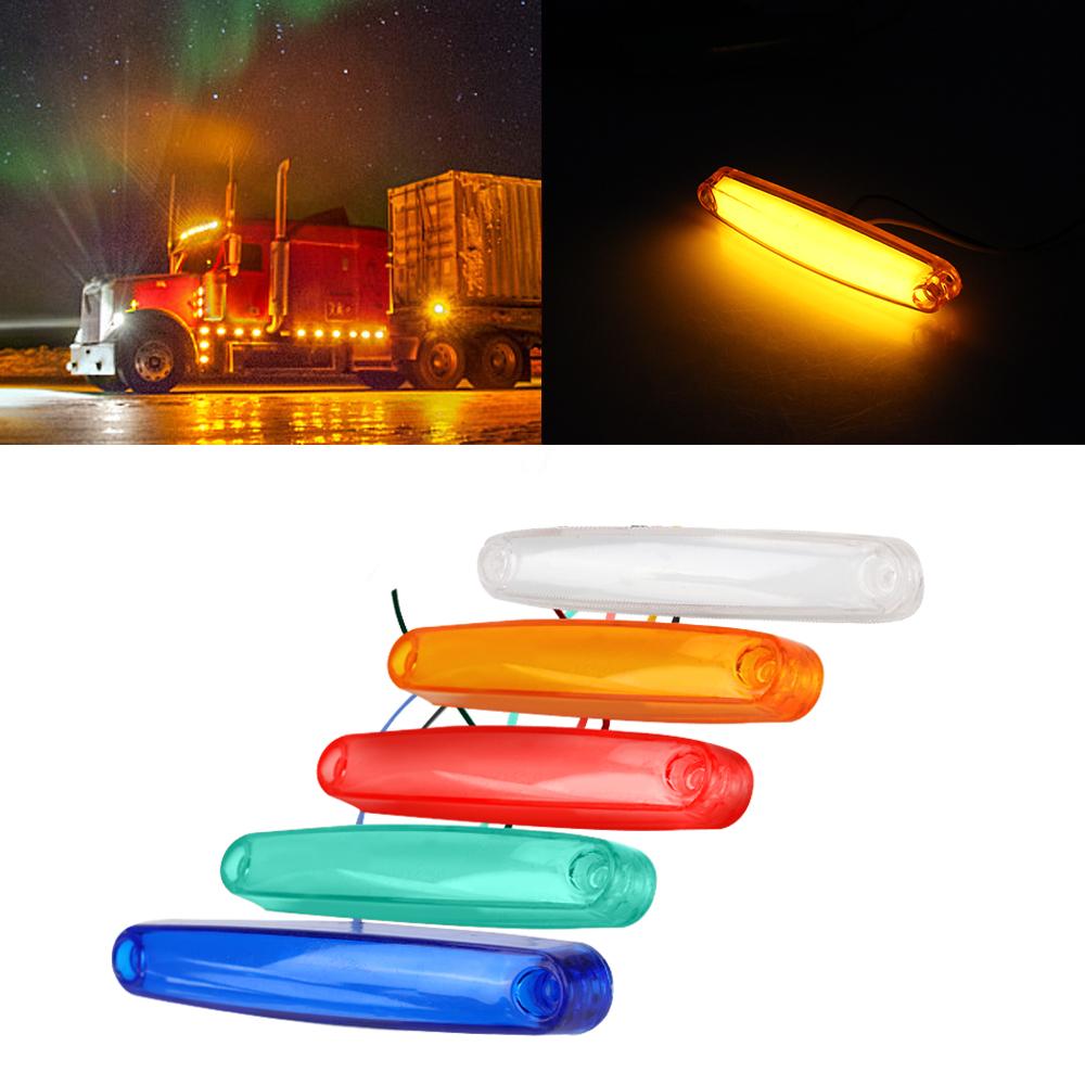 Clearance Light Truck Side Light Trailer Lorry Side Marker 1 Pair Marker Lamp