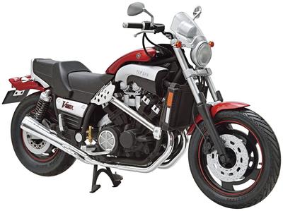 Aoshima Bunka Kyozaisha The Bike Series Yamaha 5GK Vmax 2004 Plastikmodell mit Sonderteilen 1/12 Nr. 50