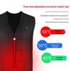 Winter USB Electric Heated Vest with Smart Carbon Fiber Technology